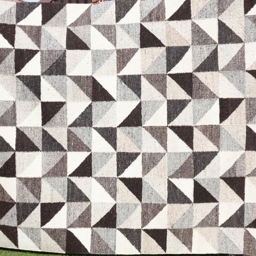 Karakulia carpet with wildlife-inspired pattern